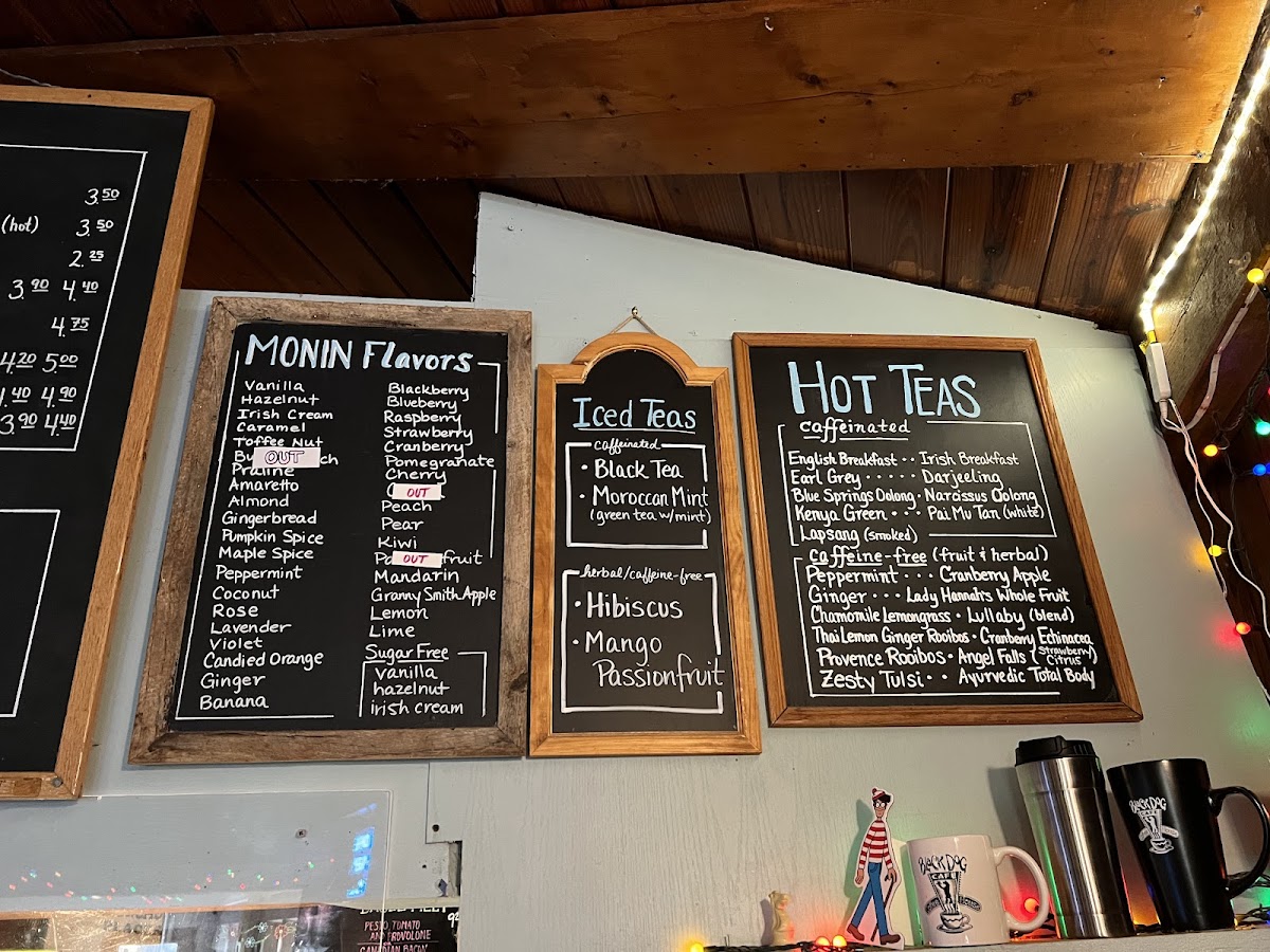 Black Dog Cafe Menu - Image 4